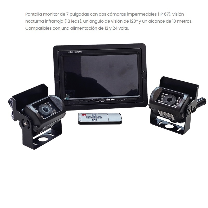 Kit Cámara Retroceso Camión